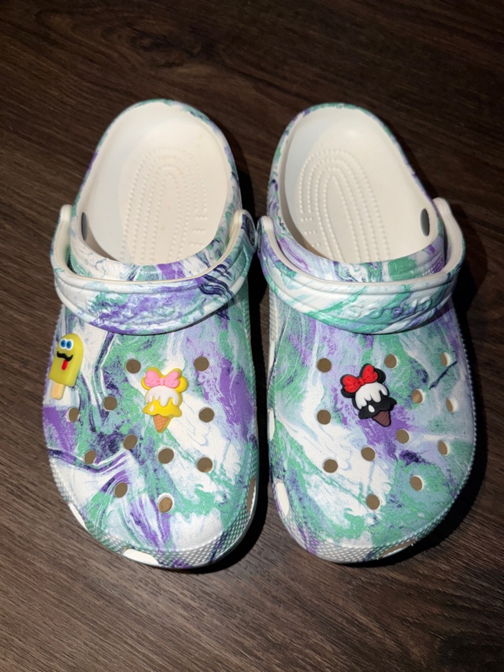 CROCS Classic Marble-Out of this World Clogs